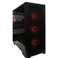 ATech Typhoon 5 Gaming PC Bundle – Intel Core i5 | GTX1030 GPU | 16GB RAM | 1TB HDD | 240GB SSD | Black Glass RGB 4 Fan Gaming Case | WiFi | Win 11 Pro | 27” 1080 Monitor | RGB Gaming Keyboard/Mouse Bundle