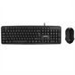 Jedel G11 Standard 104 USB Keyboard & Optical Mouse Set – Black
